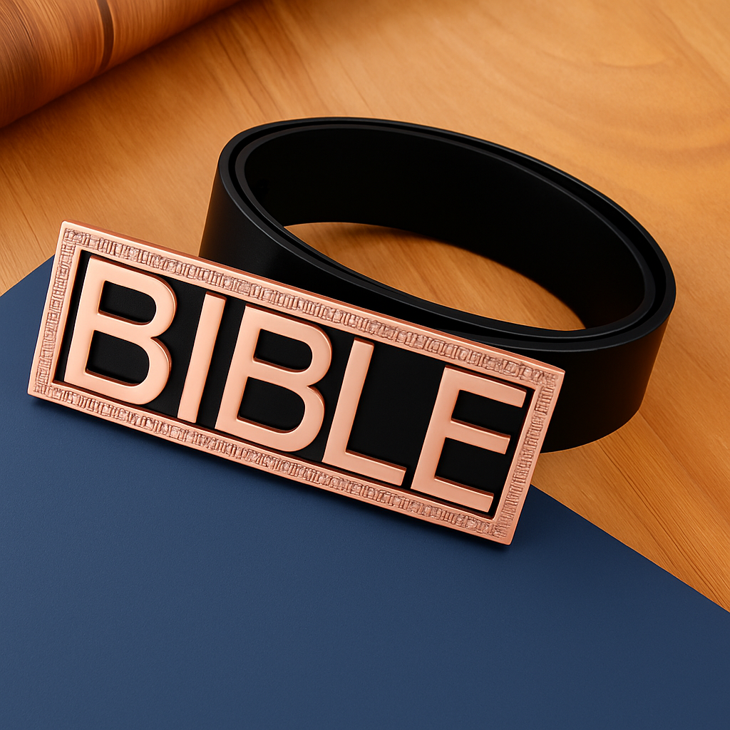 "Queen Size" Bible Belt Buckle