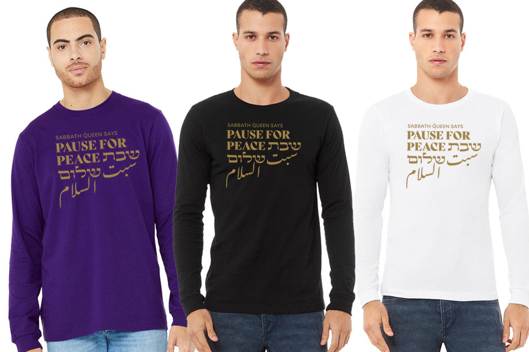 Pause for Peace Long Sleeve T-Shirt