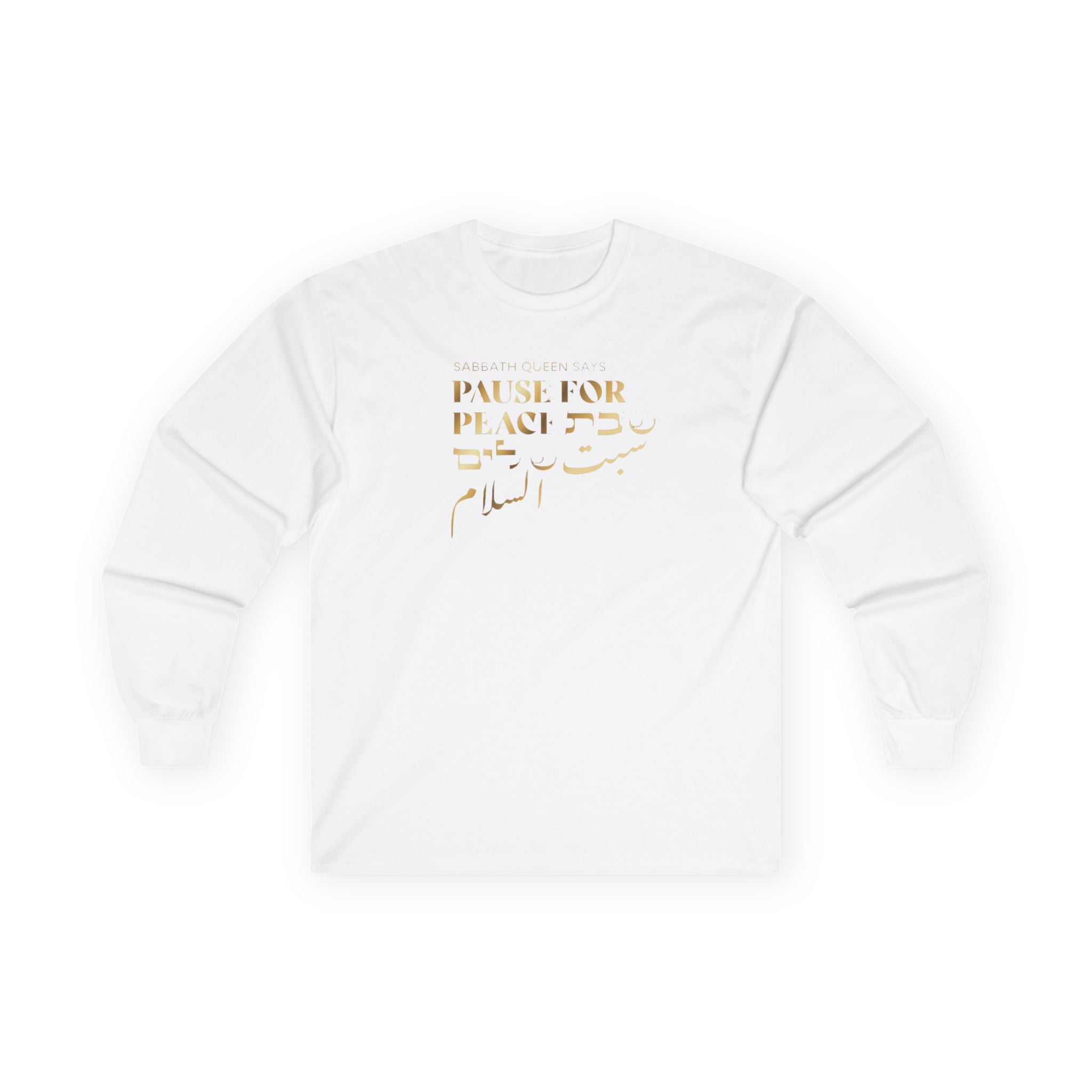 Pause for Peace Long Sleeve T-Shirt