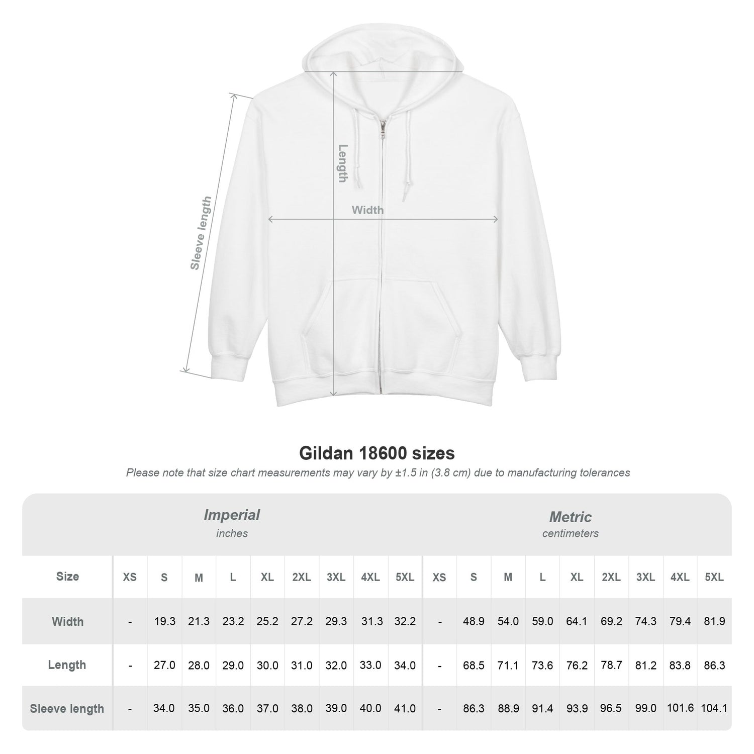 Pause for Peace Zipper Hoodie
