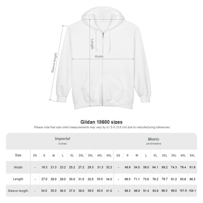 Pause for Peace Zipper Hoodie