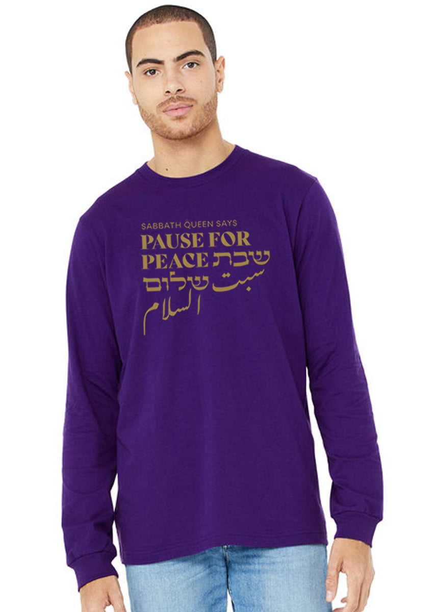 Pause for Peace Long Sleeve T-Shirt