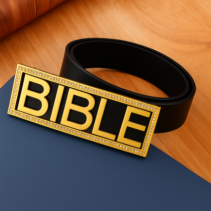 &quot;Queen Size&quot; Bible Belt Buckle